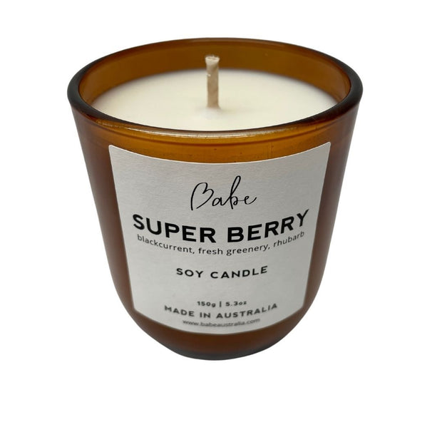 Super Berry Soy Candle - Lulu & Daw - Babe Australia - under100 - Lulu & Daw - Australian Fashion Boutique