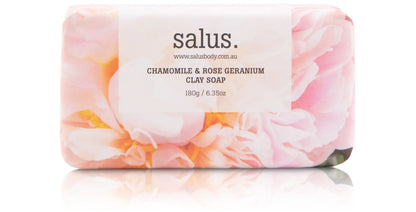 Chamomile & Rose Geranium Clay Soap - Lulu & Daw - Salus Body - under100 - Lulu & Daw - Australian Fashion Boutique