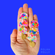 Rainbow Gold Stacks - Lulu & Daw - Polka Polly -  - Lulu & Daw - Australian Fashion Boutique