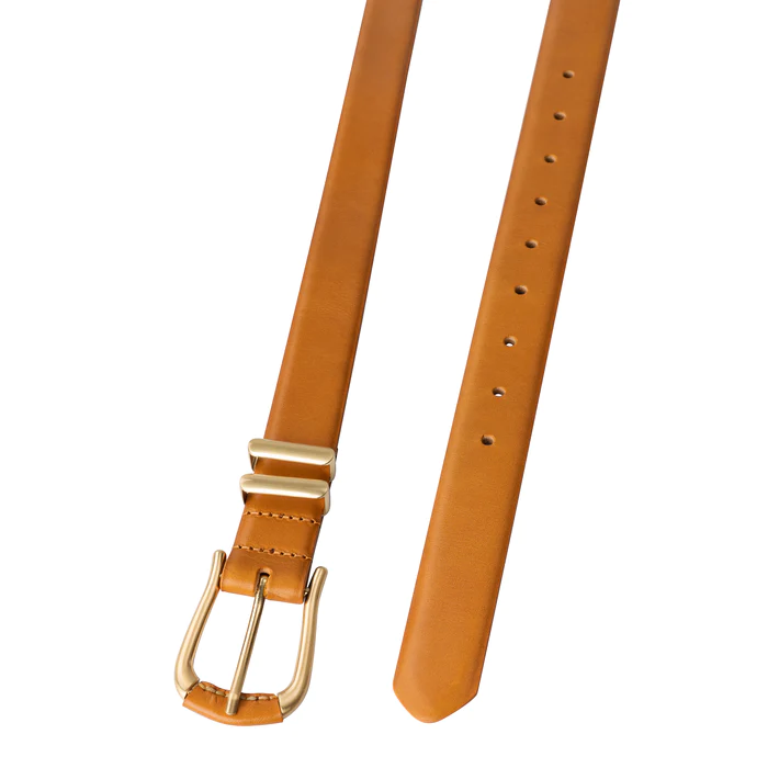 30mm Gold Twist Buckle - Peachy Belts