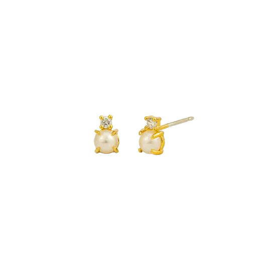 Lottie Pearl Studs - Lulu & Daw - Jolie & Deen -  - Lulu & Daw - Australian Fashion Boutique