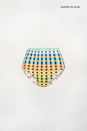 Eve Grid High Waist Bottom - Lulu & Daw - By Johnny -  - Lulu & Daw - Australian Fashion Boutique