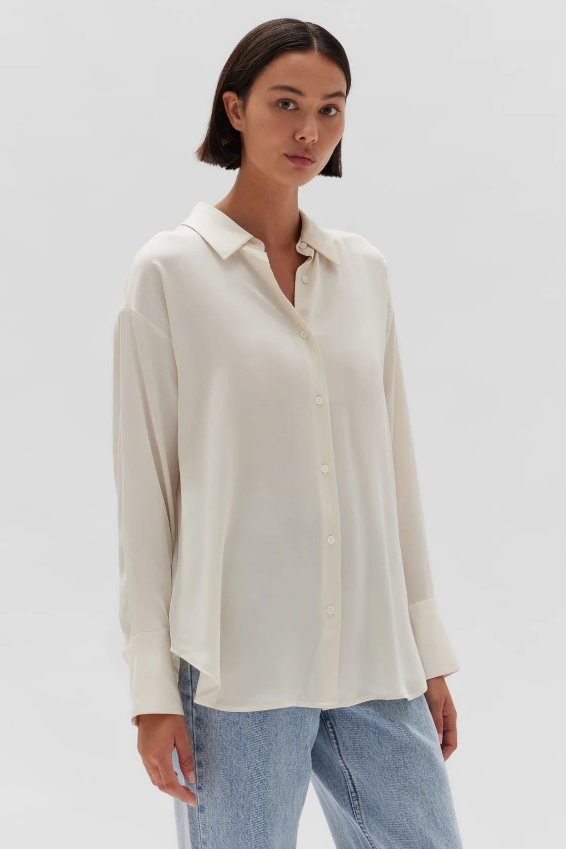 Ena Silk Shirt - Lulu & Daw - Assembly Label -  - Lulu & Daw - Australian Fashion Boutique