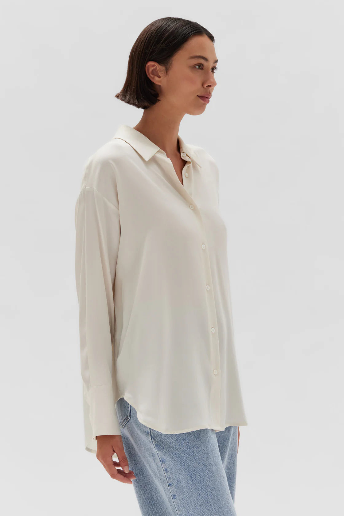 Ena Silk Shirt - Lulu & Daw - Assembly Label -  - Lulu & Daw - Australian Fashion Boutique