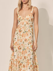 Everly Maxi Dress - White Floral - Lulu & Daw -  - dress, kivari - Lulu & Daw - Australian Fashion Boutique