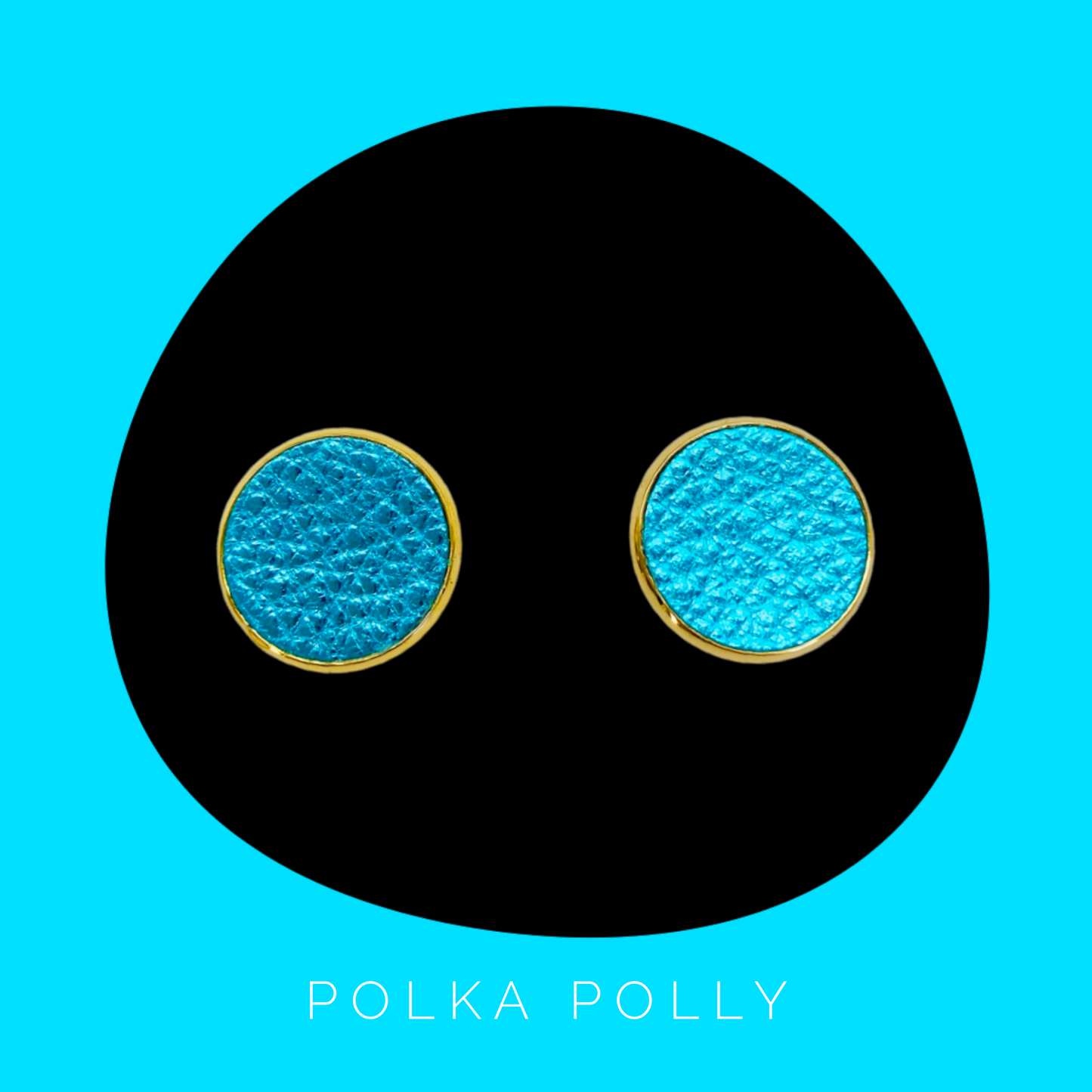 Leather Stud - Lulu & Daw - Polka Polly -  - Lulu & Daw - Australian Fashion Boutique