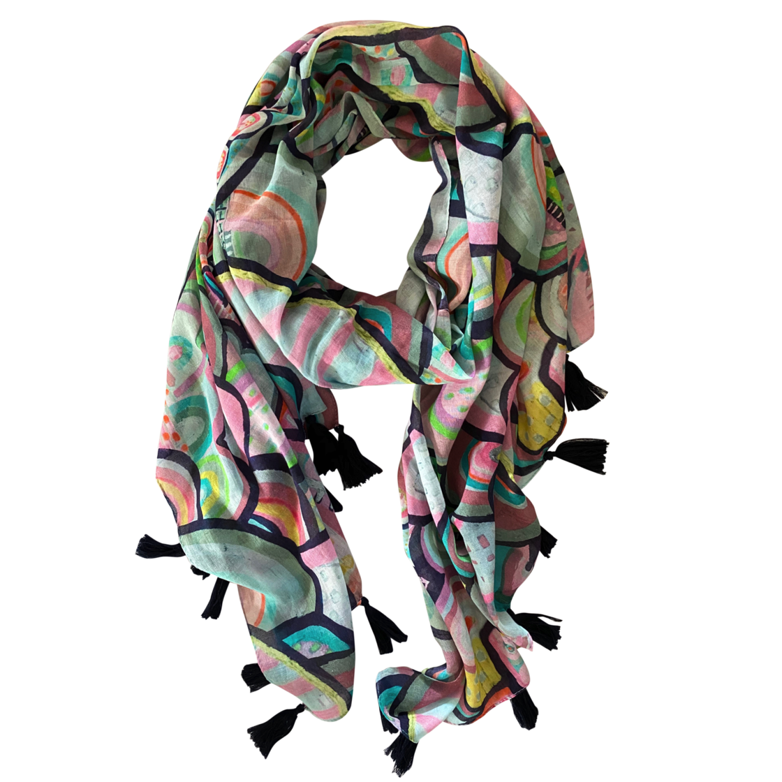 Greenwood Designs Scarf - Jayde Chandler Collection - Lulu & Daw - GreenWood Designs - under100 - Lulu & Daw - Australian Fashion Boutique