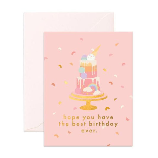 Best Birthday Cake - Lulu & Daw - Fox & Fallow - cards, fox & fallow - Lulu & Daw - Australian Fashion Boutique