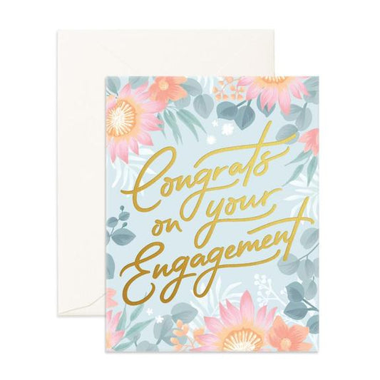 Congrats Engagement - Lulu & Daw - Fox & Fallow - cards, fox & fallow - Lulu & Daw - Australian Fashion Boutique