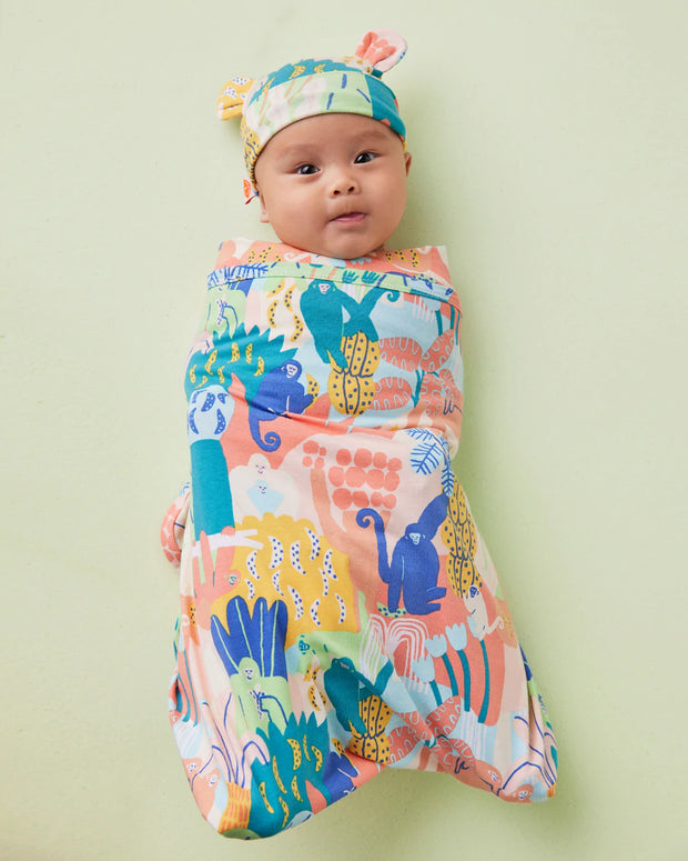 Bananarama Baby Wrap - Lulu & Daw - Halcyon Nights - childrens accessories, childrenswear - Lulu & Daw - Australian Fashion Boutique