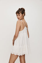 Iris Mini Holiday Dress - Lulu & Daw - Saint Helena - 100% Cotton, dresses - Lulu & Daw - Australian Fashion Boutique