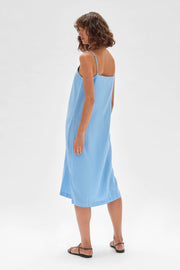 Linen Slip Dress - Cornflower blue - Lulu & Daw - Assembly Label -  - Lulu & Daw - Australian Fashion Boutique