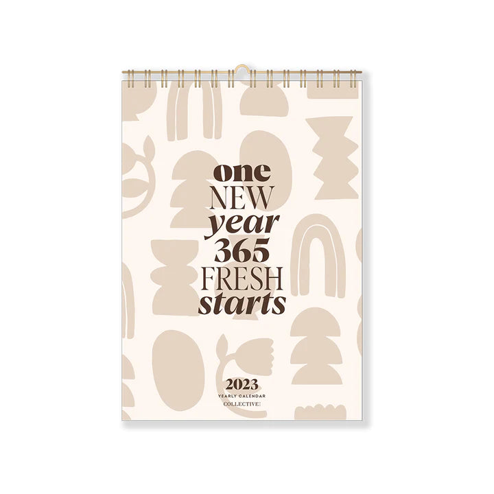 2023 Neutral A4 Calendar - Lulu & Daw - The Collective Hub -  - Lulu & Daw - Australian Fashion Boutique