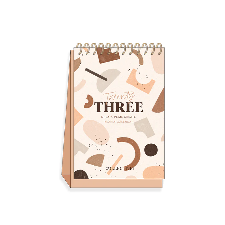 2023 Neutral Desk Calendar - Lulu & Daw - The Collective Hub -  - Lulu & Daw - Australian Fashion Boutique