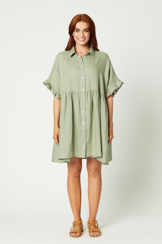 Nala Shirt Top/Dress - Lulu & Daw - Eb & Ive - 100% Linen, dress, tops - Lulu & Daw - Australian Fashion Boutique