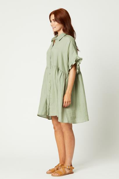 Nala Shirt Top/Dress - Lulu & Daw - Eb & Ive - 100% Linen, dress, tops - Lulu & Daw - Australian Fashion Boutique