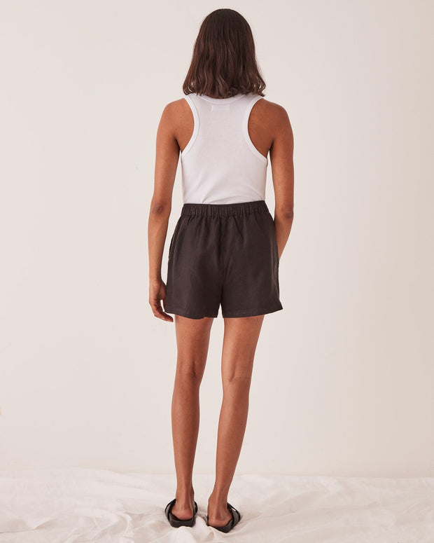 Noma Linen Short - Lulu & Daw -  - 100% Linen, assembly label, basics, shorts, under100 - Lulu & Daw - Australian Fashion Boutique