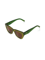 Each & Every Sunglasses - Olive/Cactus - Lulu & Daw -  -  - Lulu & Daw - Australian Fashion Boutique