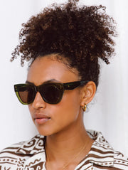 Each & Every Sunglasses - Olive/Cactus - Lulu & Daw -  -  - Lulu & Daw - Australian Fashion Boutique