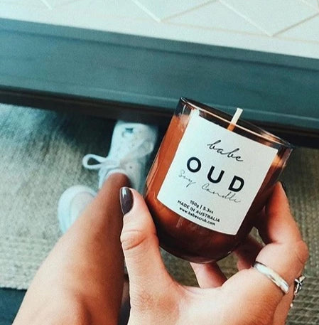 'OUD' babe candle - 300g - Lulu & Daw - Babe Australia - babe australia, candles - Lulu & Daw - Australian Fashion Boutique