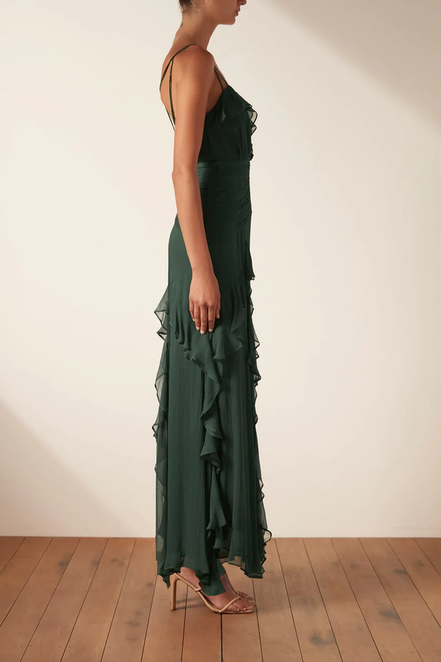 Leonie Double Strap Fill Maxi Dress - Rosemary - Lulu & Daw -  - shona joy - Lulu & Daw - Australian Fashion Boutique