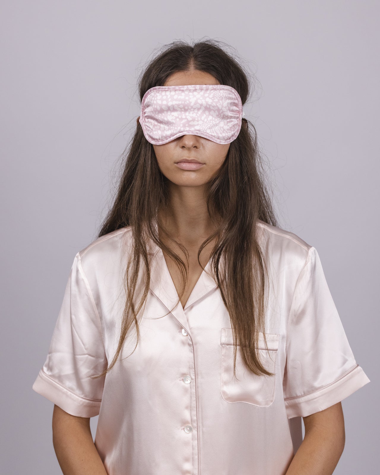 100% Silk Eye Mask - Lulu & Daw - Silk Magnolia - beauty, Silk - Lulu & Daw - Australian Fashion Boutique