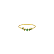 Cassia Ring - Emerald - Lulu & Daw - Jolie & Deen -  - Lulu & Daw - Australian Fashion Boutique