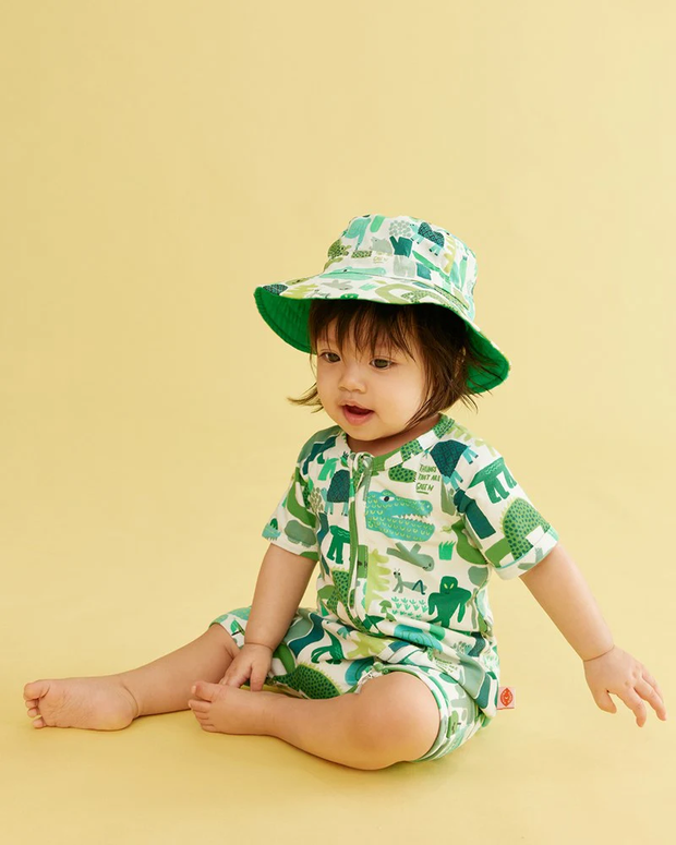 Things That Are Green Sun Days Hat - Lulu & Daw - Halcyon Nights -  - Lulu & Daw - Australian Fashion Boutique