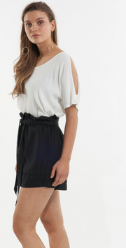 Sahara Short - Black - Lulu & Daw -  - amelius, Easter, shorts - Lulu & Daw - Australian Fashion Boutique