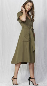 Rush Hour Button-Down dress - Lulu & Daw -  - dress, fate + becker - Lulu & Daw - Australian Fashion Boutique