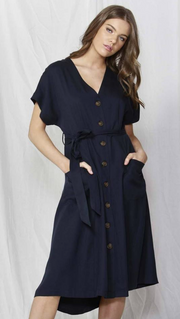 Rush Hour Button-Down dress - Lulu & Daw -  - dress, fate + becker - Lulu & Daw - Australian Fashion Boutique