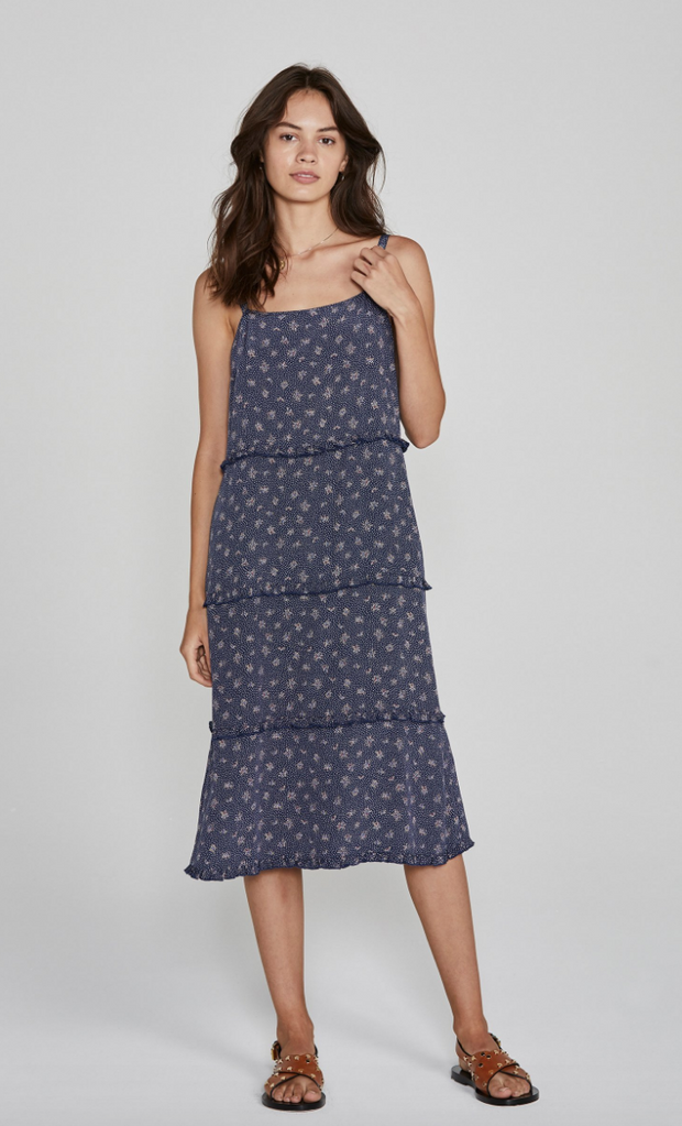 Jasmine Poolside Slip Midi Dress Navy - Lulu & Daw -  - auguste the label, dress - Lulu & Daw - Australian Fashion Boutique