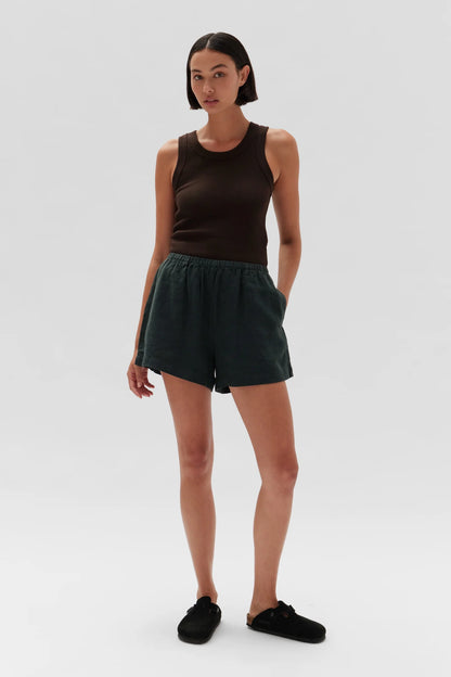 Stella Linen Short - Lulu & Daw - Assembly Label - shorts - Lulu & Daw - Australian Fashion Boutique