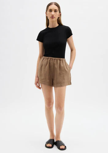 Stella Linen Short - Lulu & Daw - Assembly Label - shorts - Lulu & Daw - Australian Fashion Boutique