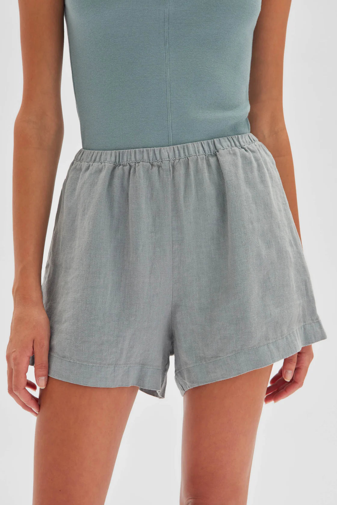 Stella Linen Short - Lulu & Daw - Assembly Label - shorts - Lulu & Daw - Australian Fashion Boutique