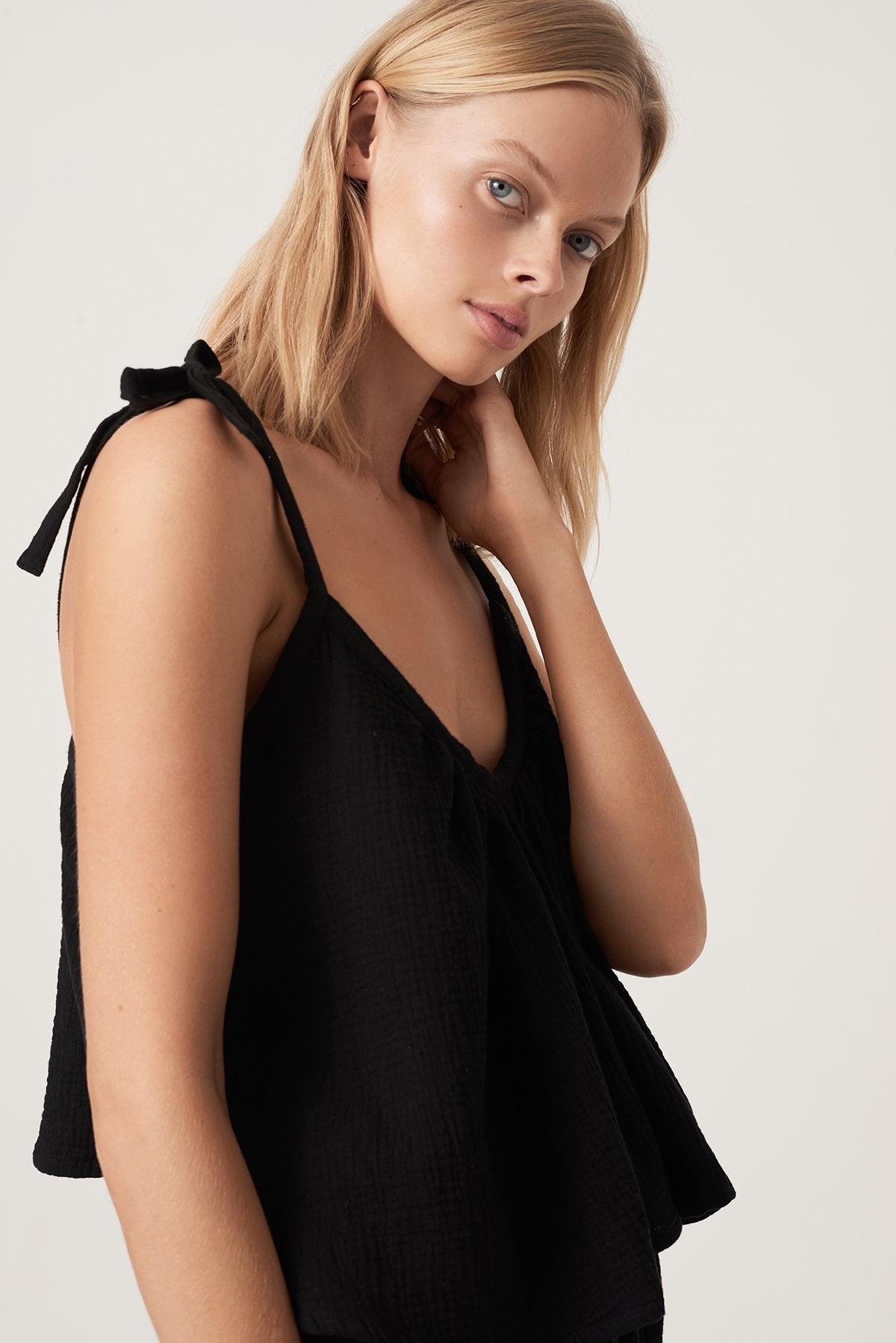 Tie Me Cami - Lulu & Daw - Honour Apparel - cotton, top, tops - Lulu & Daw - Australian Fashion Boutique