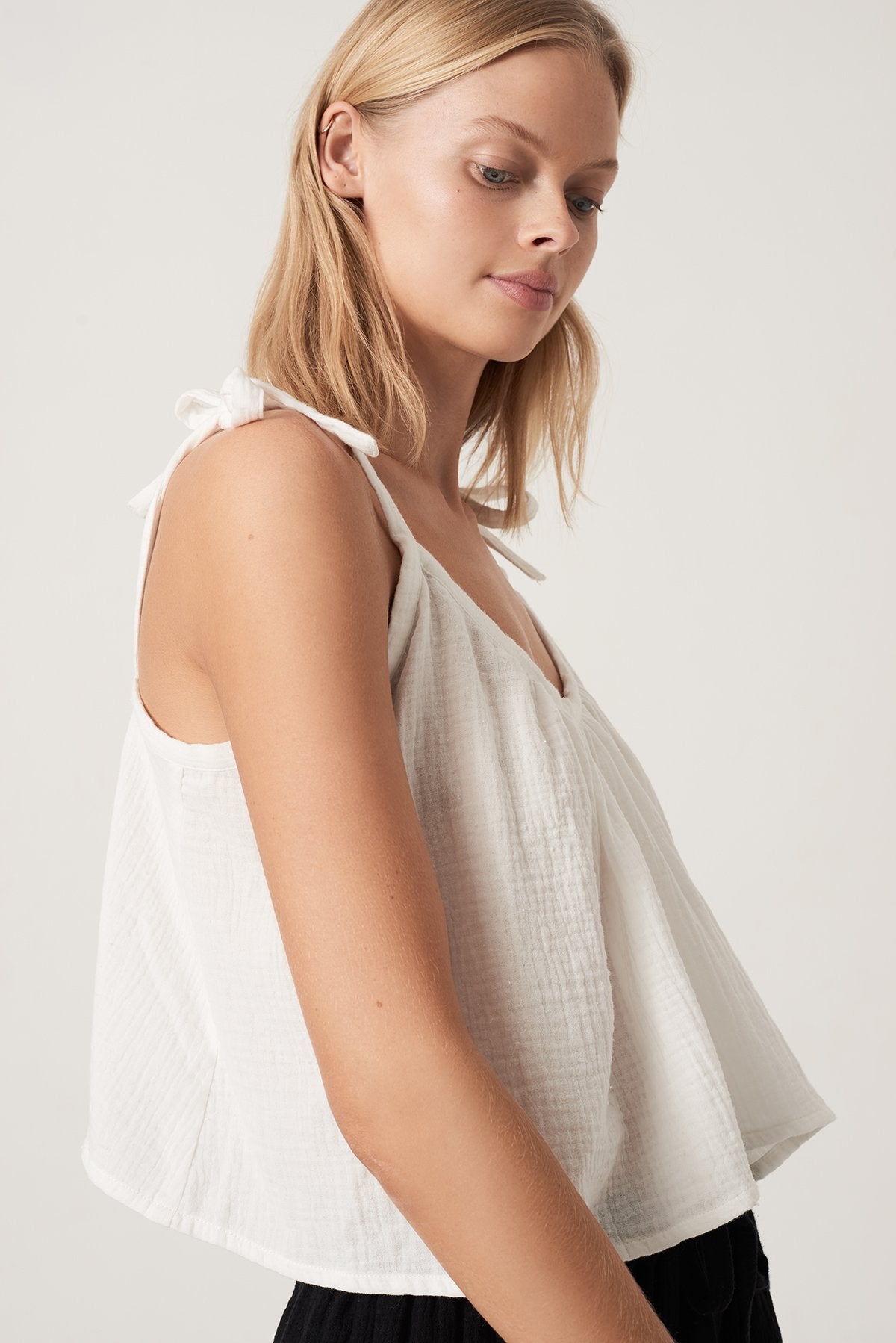 Tie Me Cami - Lulu & Daw - Honour Apparel - cotton, top, tops - Lulu & Daw - Australian Fashion Boutique