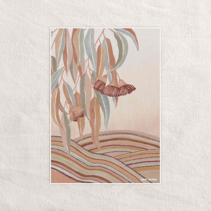 Under the Eucalyptus Tree Fine Art Print - Lulu & Daw - Karina Jambrak - artwork, homewares - Lulu & Daw - Australian Fashion Boutique