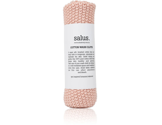 Cotton Wash Cloth - Lulu & Daw - Salus Body - under100 - Lulu & Daw - Australian Fashion Boutique