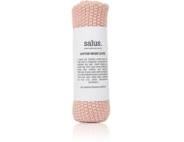 Cotton Wash Cloth - Lulu & Daw - Salus Body - under100 - Lulu & Daw - Australian Fashion Boutique