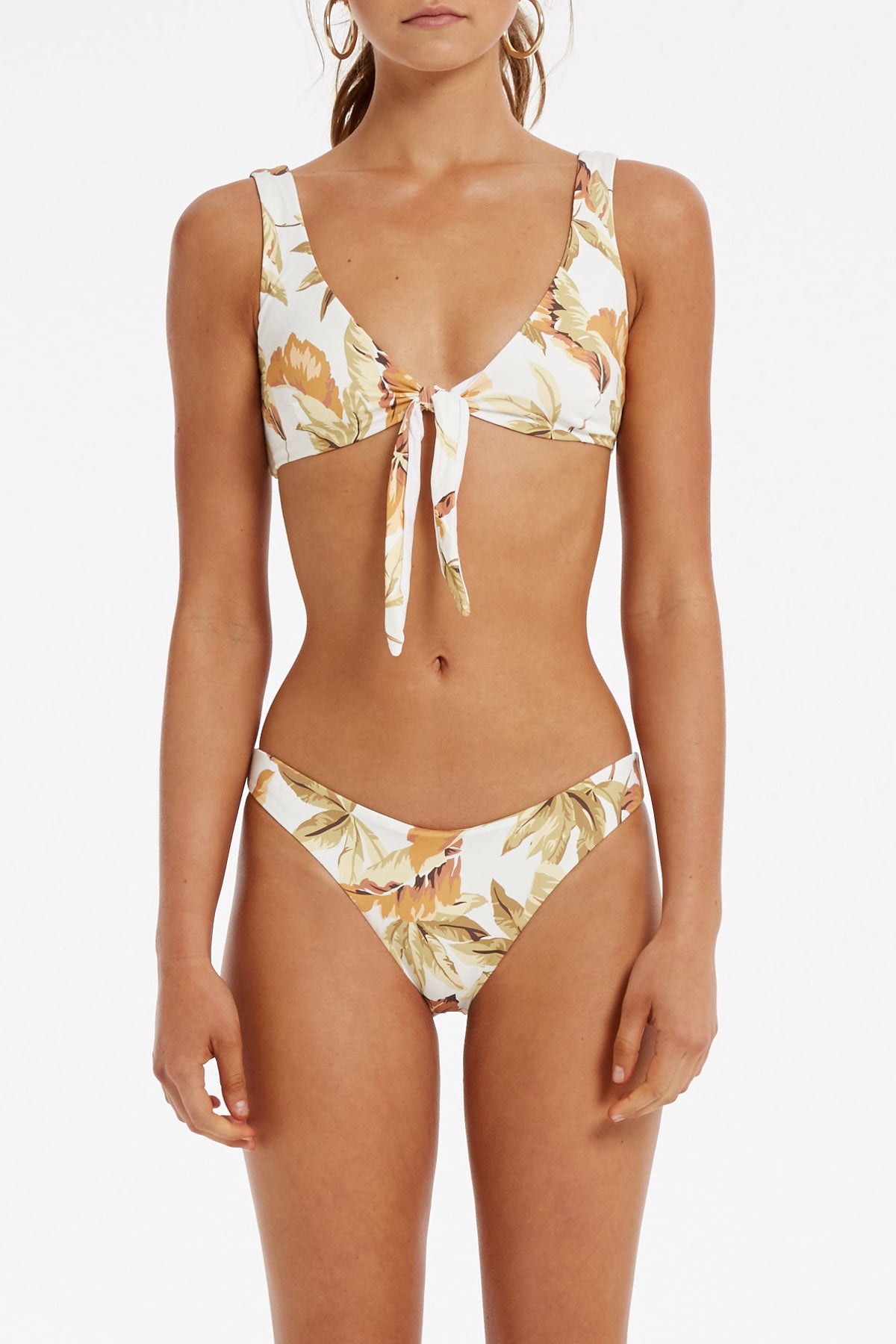 Dusk Leaf Tri Cup Bikini - Lulu & Daw - Zulu & Zephyr -  - Lulu & Daw - Australian Fashion Boutique