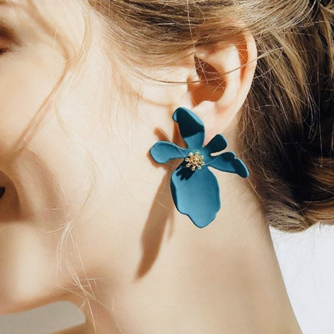 Alyssa Flower Earrings - Lulu & Daw - Little Bird Designs - earrings, jewellery, little bird designs - Lulu & Daw - Australian Fashion Boutique