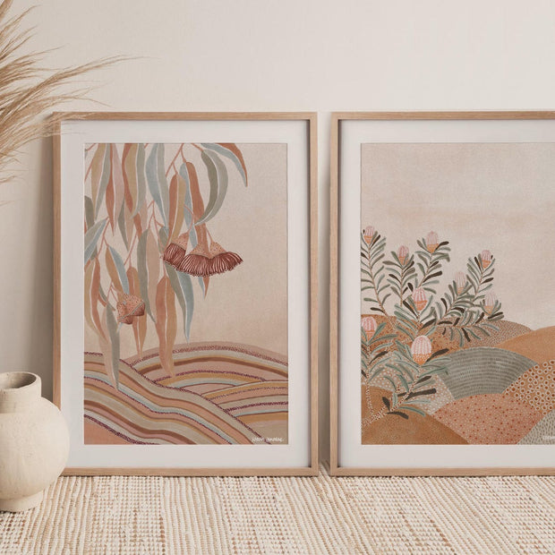 Under the Eucalyptus Tree Fine Art Print - Lulu & Daw - Karina Jambrak - artwork, homewares - Lulu & Daw - Australian Fashion Boutique