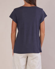 Newport Linen T-Shirt - Lulu & Daw - Amelius - 100% Linen, basics, under100 - Lulu & Daw - Australian Fashion Boutique