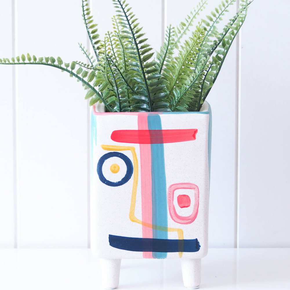 Abstracto Box Planter - HG149 (small), HG150 (large) - Lulu & Daw - Rayell - home, rayell - Lulu & Daw - Australian Fashion Boutique