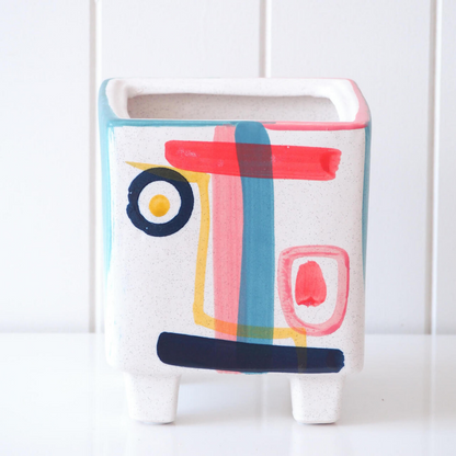 Abstracto Box Planter - HG149 (small), HG150 (large) - Lulu & Daw - Rayell - home, rayell - Lulu & Daw - Australian Fashion Boutique