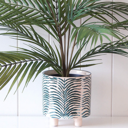 Palm Green Planter - HG145 - Lulu & Daw - Rayell - home, rayell - Lulu & Daw - Australian Fashion Boutique