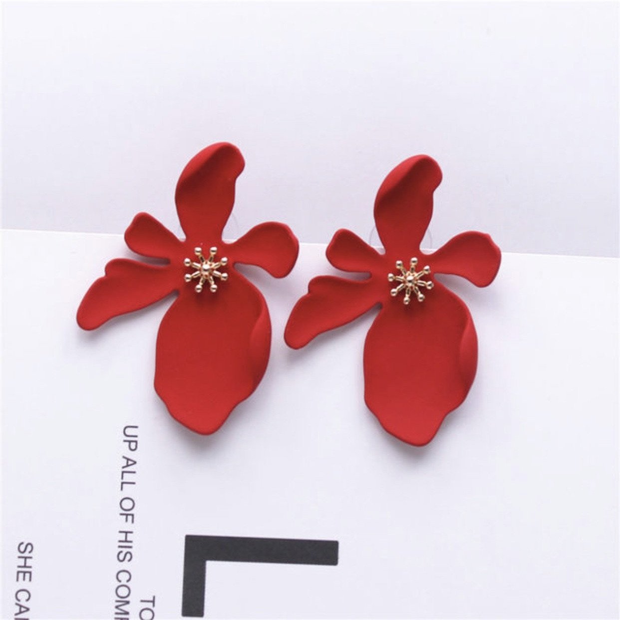 Alyssa Flower Earrings - Lulu & Daw - Little Bird Designs - earrings, jewellery, little bird designs - Lulu & Daw - Australian Fashion Boutique